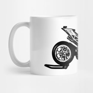 Super Duke Bike Sketch Art Mug